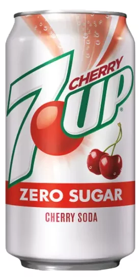 SEVEN UP Cherry Zero Sugar - Imported Delivery In Toronto 12 x