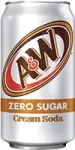 A&W Cream Soda Zero Sugar - Imported
