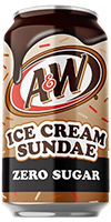 (image for) A&W Ice Cream Sundae Zero Sugar - Imported