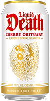 (image for) LIQUID DEATH Sparkling Cherry Obituary