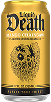 (image for) LIQUID DEATH Sparkling Mango Chainsaw