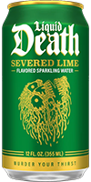 (image for) LIQUID DEATH Sparkling Severed Lime
