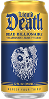 (image for) LIQUID DEATH Dead Billionare Tea/Lemonade