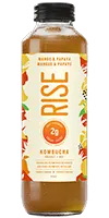 RISE Kombucha 2G - Mango & Papaya - Low Sugar - Organic - Keto