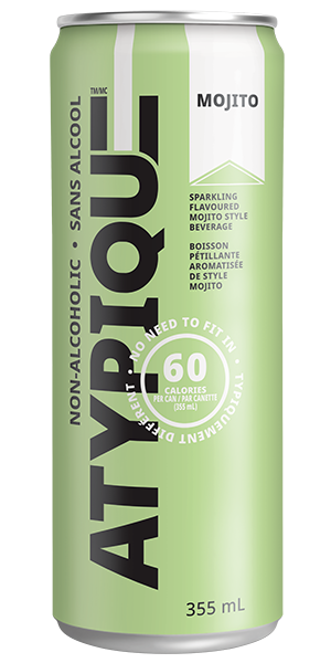 (image for) ATYPIQUE Mojito - Sparkling Non-Alcoholic Cocktail