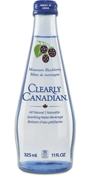 (image for) CLEARLY CANADIAN Mountain Blackberry