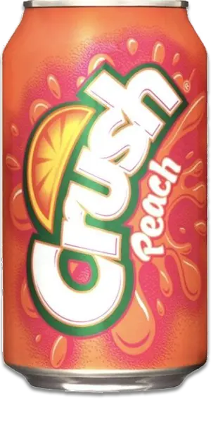 (image for) CRUSH Peach Soda - Imported