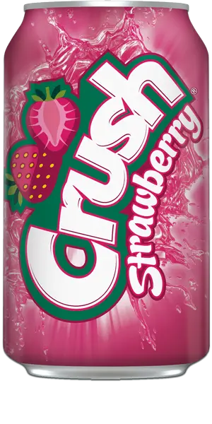 (image for) CRUSH Strawberry Soda - Imported