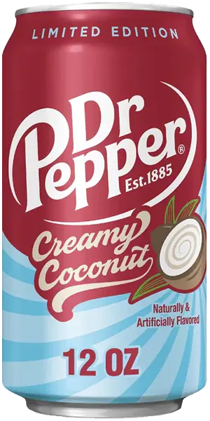 (image for) DR PEPPER & Creamy Coconut - Imported