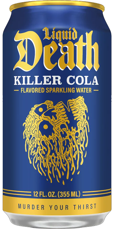 (image for) LIQUID DEATH Sparkling Killer Cola