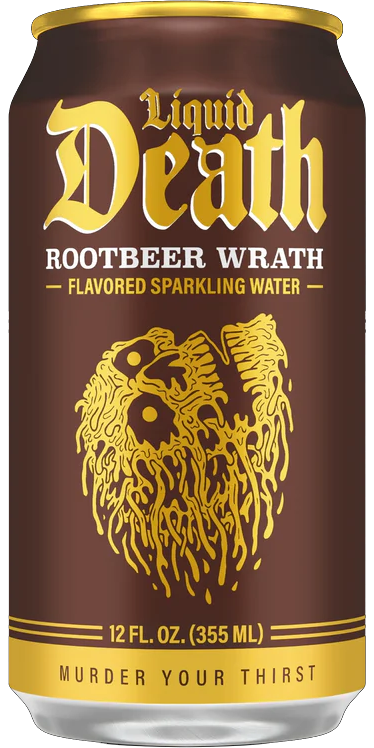 (image for) LIQUID DEATH Sparkling Rootbeer Wrath