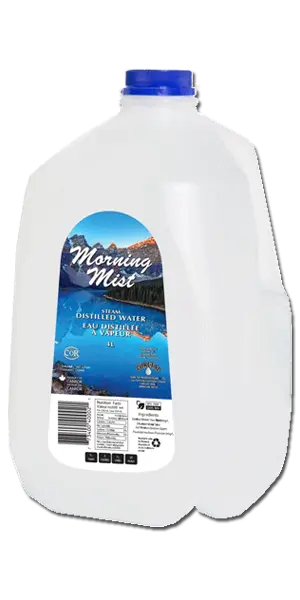 (image for) MORNING MIST Distilled Water