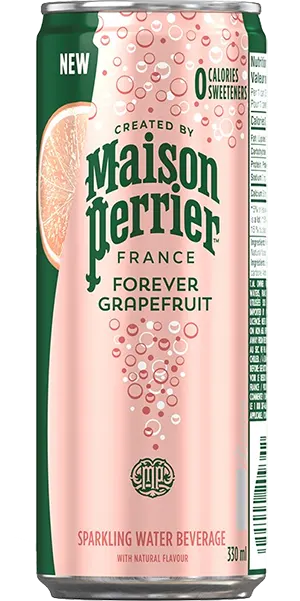 (image for) MAISON PERRIER Forever Grapefruit Sparkling Water