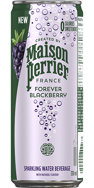 (image for) MAISON PERRIER Forever Raspberry Sparkling Natural Spring Water