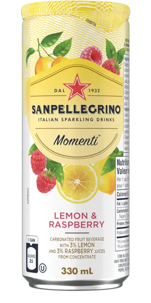 (image for) SAN PELLEGRINO Momenti Lemon & Raspberry