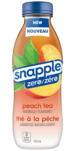 (image for) SNAPPLE Peach Tea - Zero Sugar