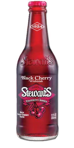 (image for) STEWART'S Black Cherry Soda