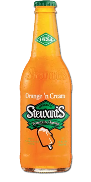 (image for) STEWART'S Orange 'N Cream Soda