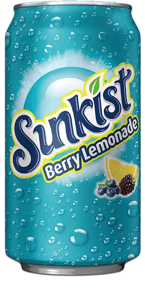 (image for) SUNKIST Berry Lemonade Soda - Imported