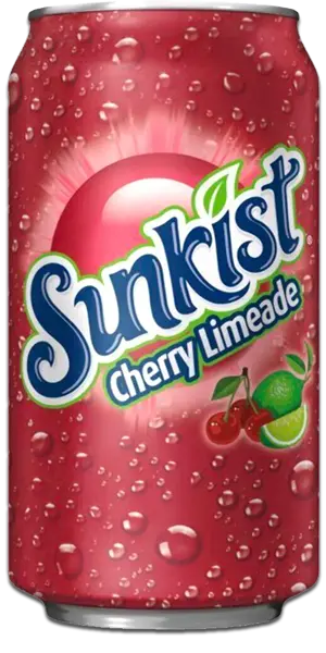(image for) SUNKIST Cherry Limeade Soda - Imported