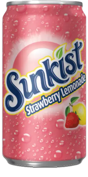 (image for) SUNKIST Strawberry Soda - Imported