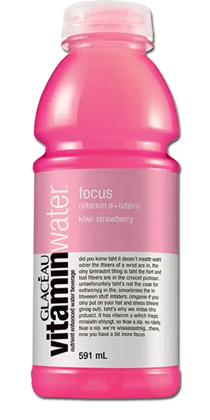 (image for) VITAMINWATER Focus - Kiwi-Strawberry